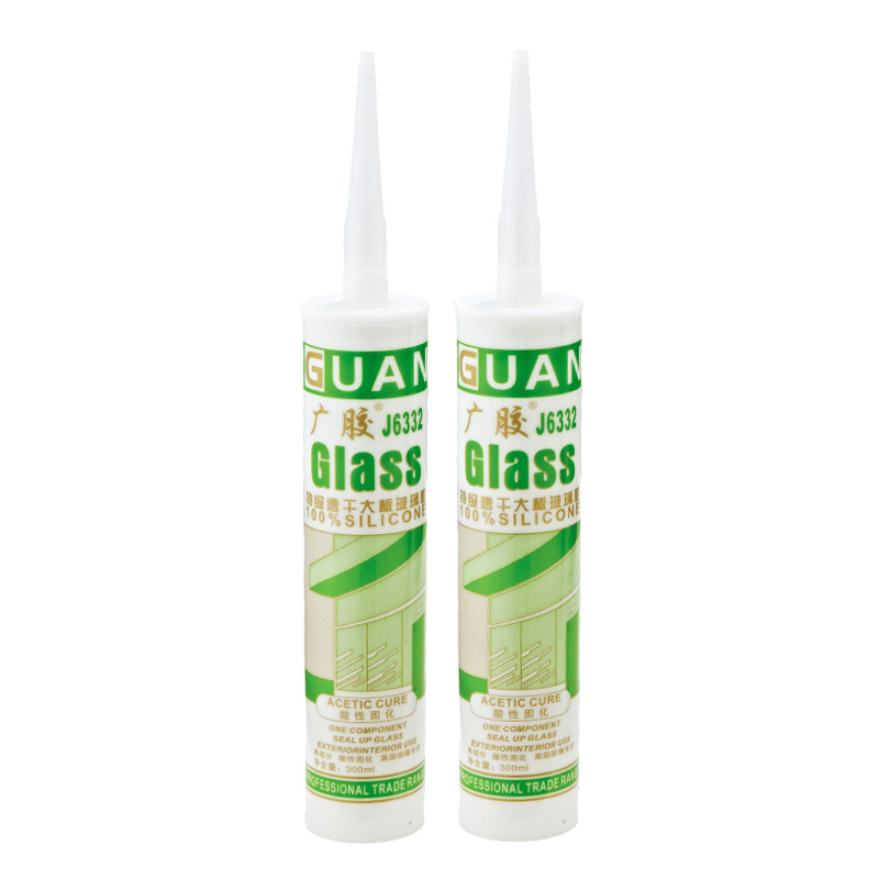 Guangjiao J6332 Premium Fast Cure Glass Silicone Sealant for Large Panels