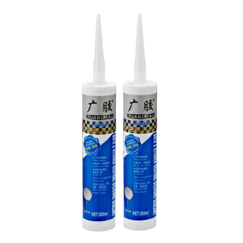 Guangjiao 6600 Non-Corrosive Mirror Silicone Sealant
